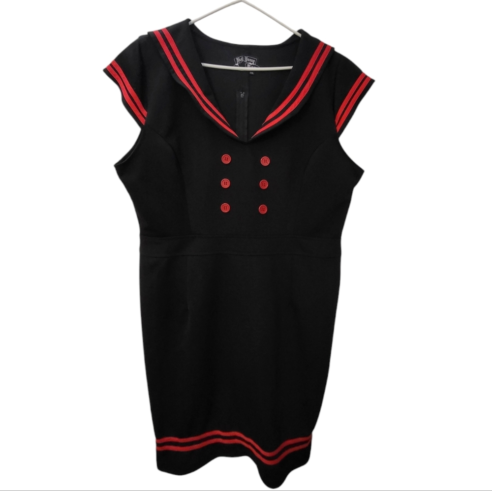 Hell Bunny 3XL Sailor Dress